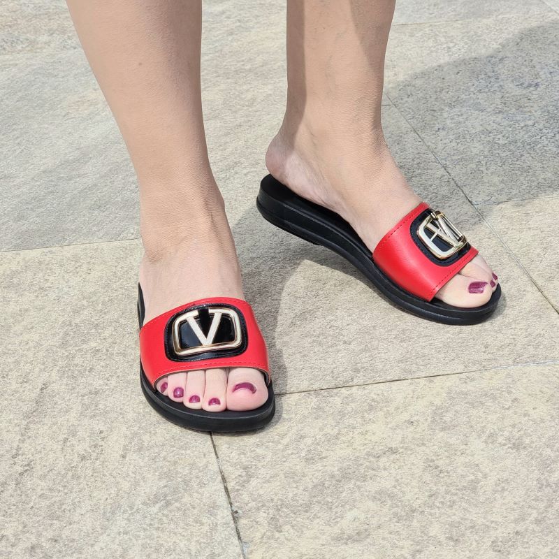 Papuci Valentino Rosu Cod 27
