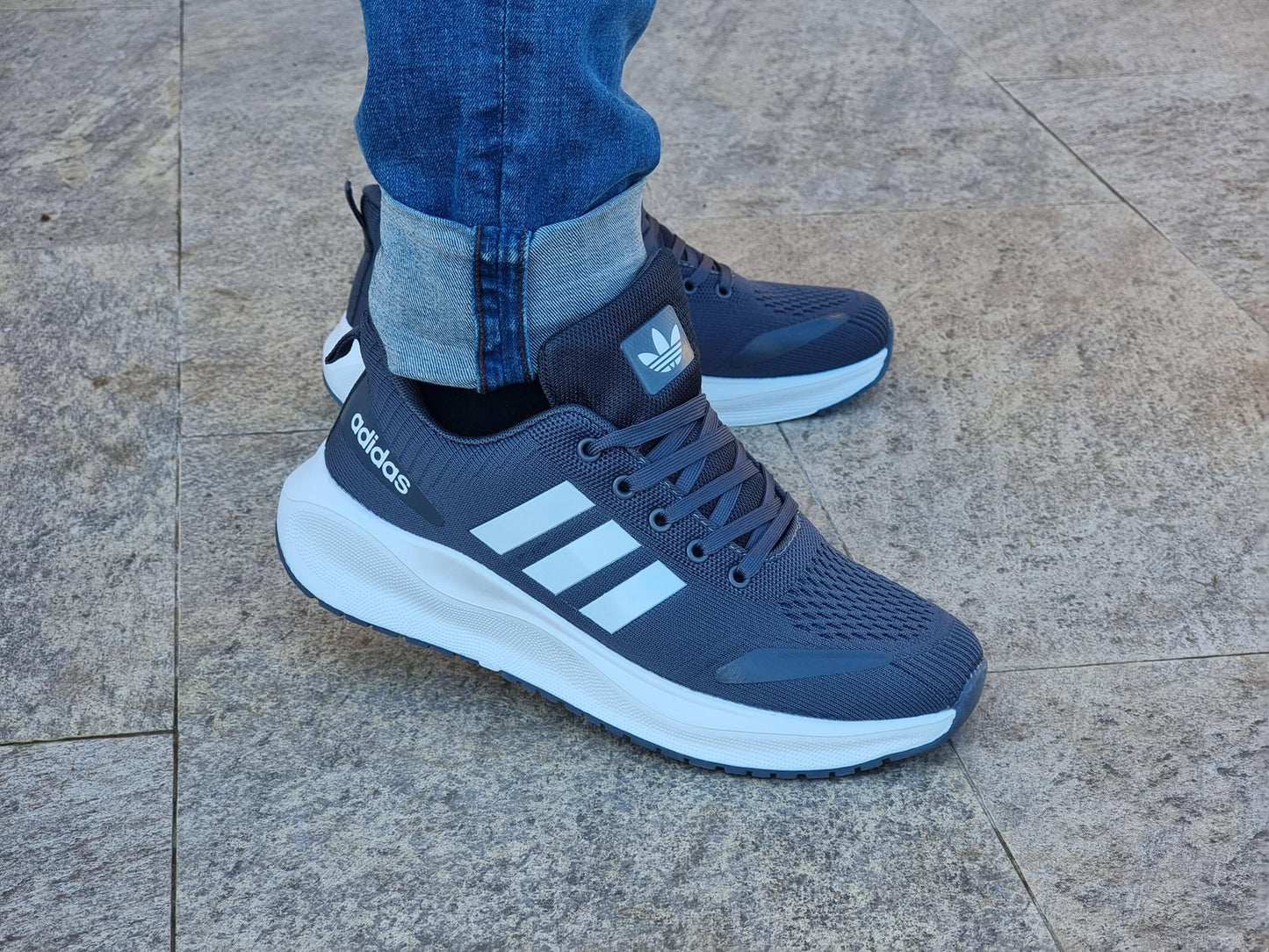 Pantofi Casual Sport Gri Cod 182