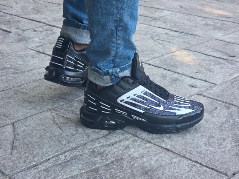 Pantofi sport negri cu alb design modern Cod 832