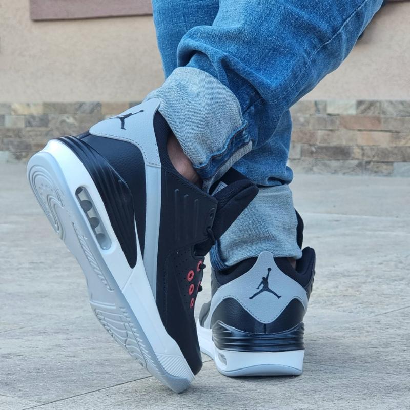 Pantofi Sport Jordan Negru Alb Cod 161