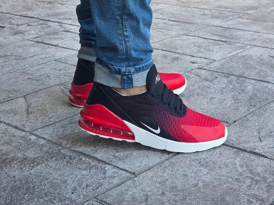 Pantofi Sport Roșu-Negru cu Talpă din Spumă și Pernă de Aer Cod 509