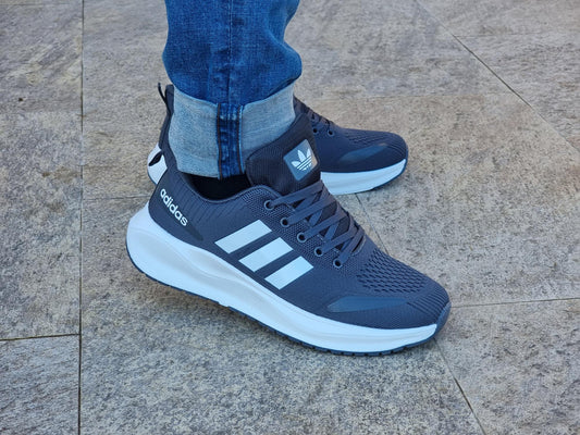 Pantofi Casual Sport Gri Cod 182