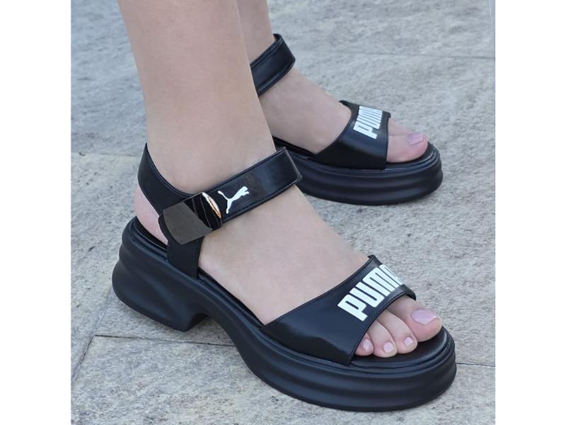 Sandale Crina Negru Cod 336