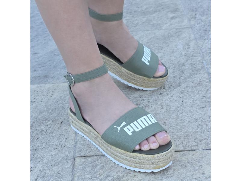 Sandale Flori Kaki Cod 335