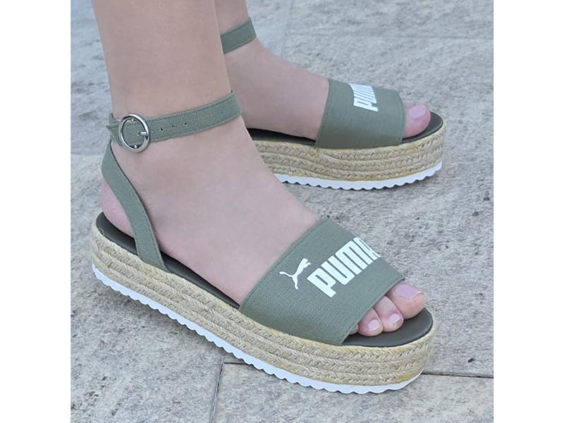 Sandale Flori Kaki Cod 335