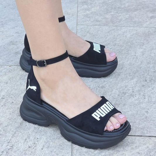 Sandale Lady  Negru Cod 902