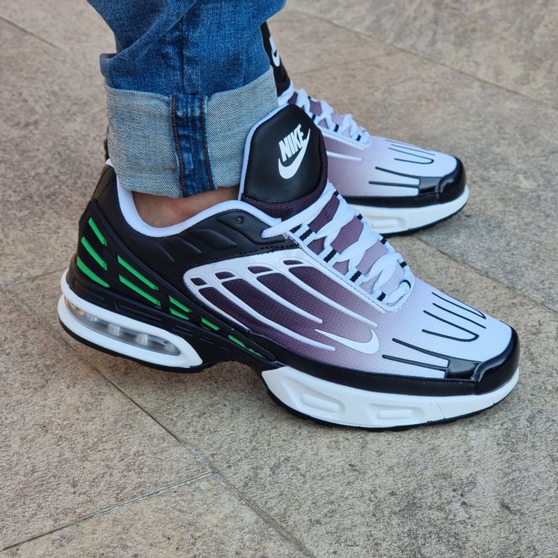 Sport Max Plus 3 Men's Shoes Alb Verde Cod 141
